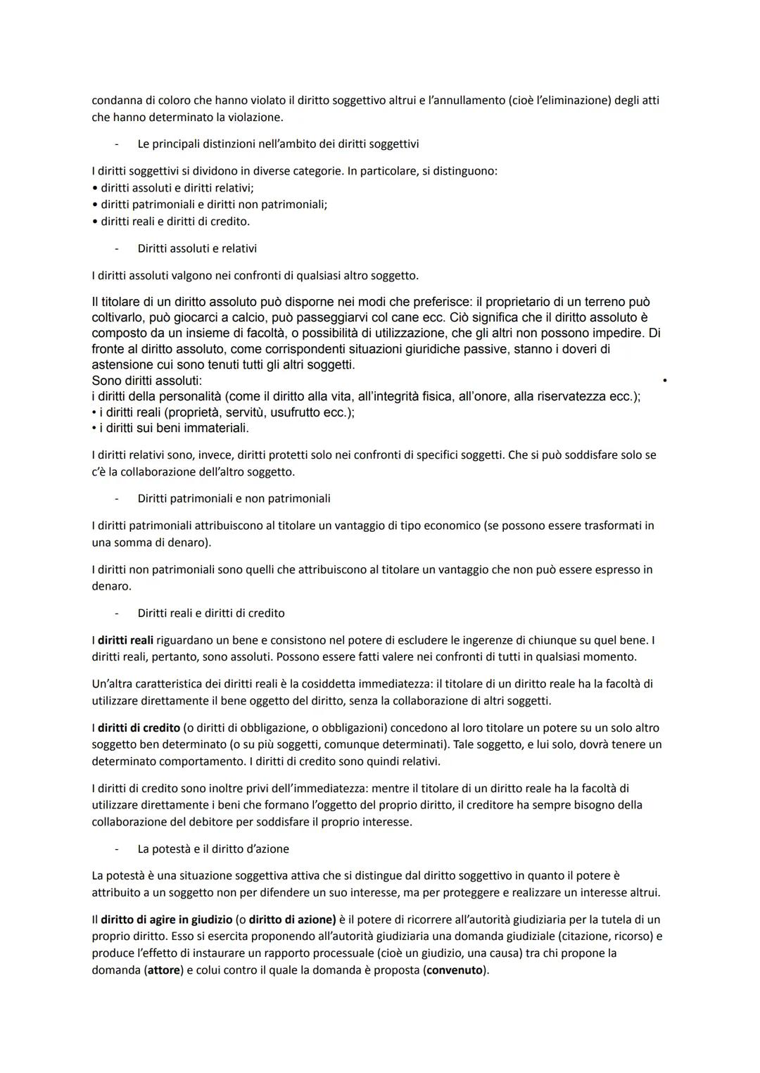 CODICE CIVILE, RAPPORTO GIURIDICO, SOGGETTI
CAPITOLO 1: IL CODICE CIVILE
Diritto pubblico e privato
Il diritto è diviso in vari settori, o r