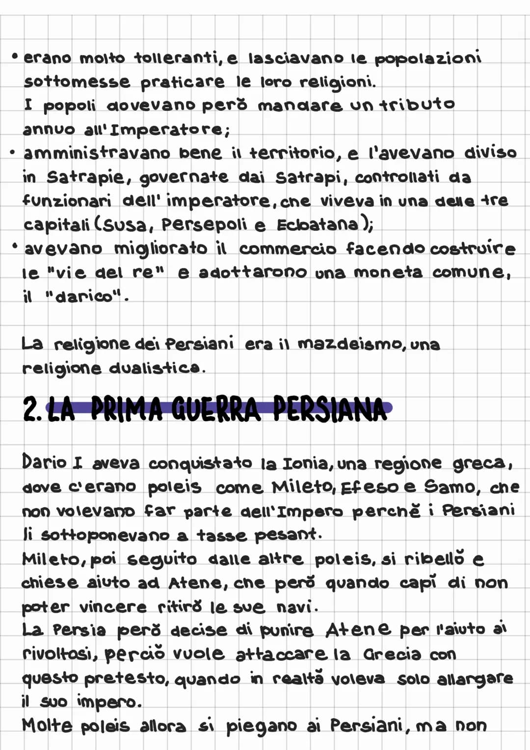 
<h2 id="limperopersiano">L'IMPERO PERSIANO</h2>
<p>I Persiani, guidati da Ciro I "il grande" e da suo figlio Cambise II, si approfittarono 