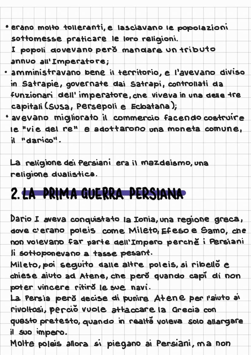 
<h2 id="limperopersiano">L'IMPERO PERSIANO</h2>
<p>I Persiani, guidati da Ciro I "il grande" e da suo figlio Cambise II, si approfittarono 