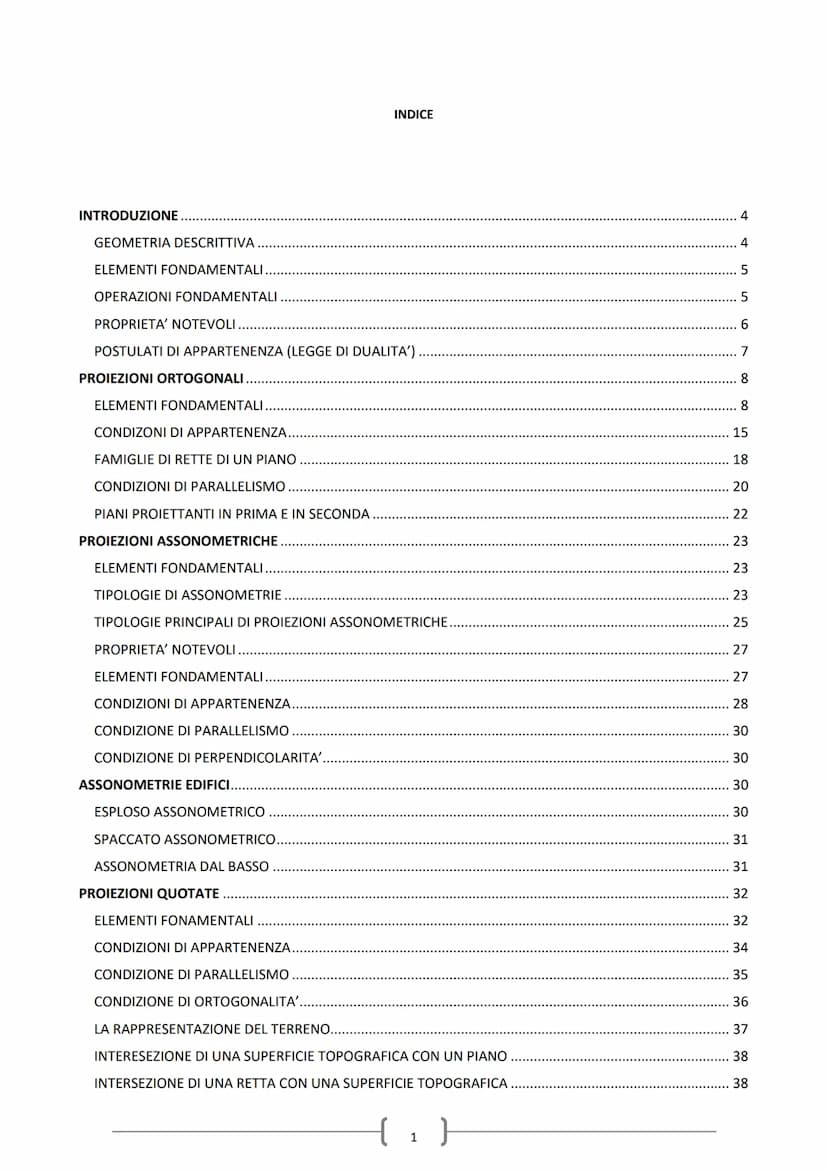 DISPENSE
DISEGNO
DELL'ARCHITETTURA I
Tratti dal libro: «Scienza del Disegno 3º edizione>>
Mario Docci, Marco Gaiani e Diego Maestri. INTRODU
