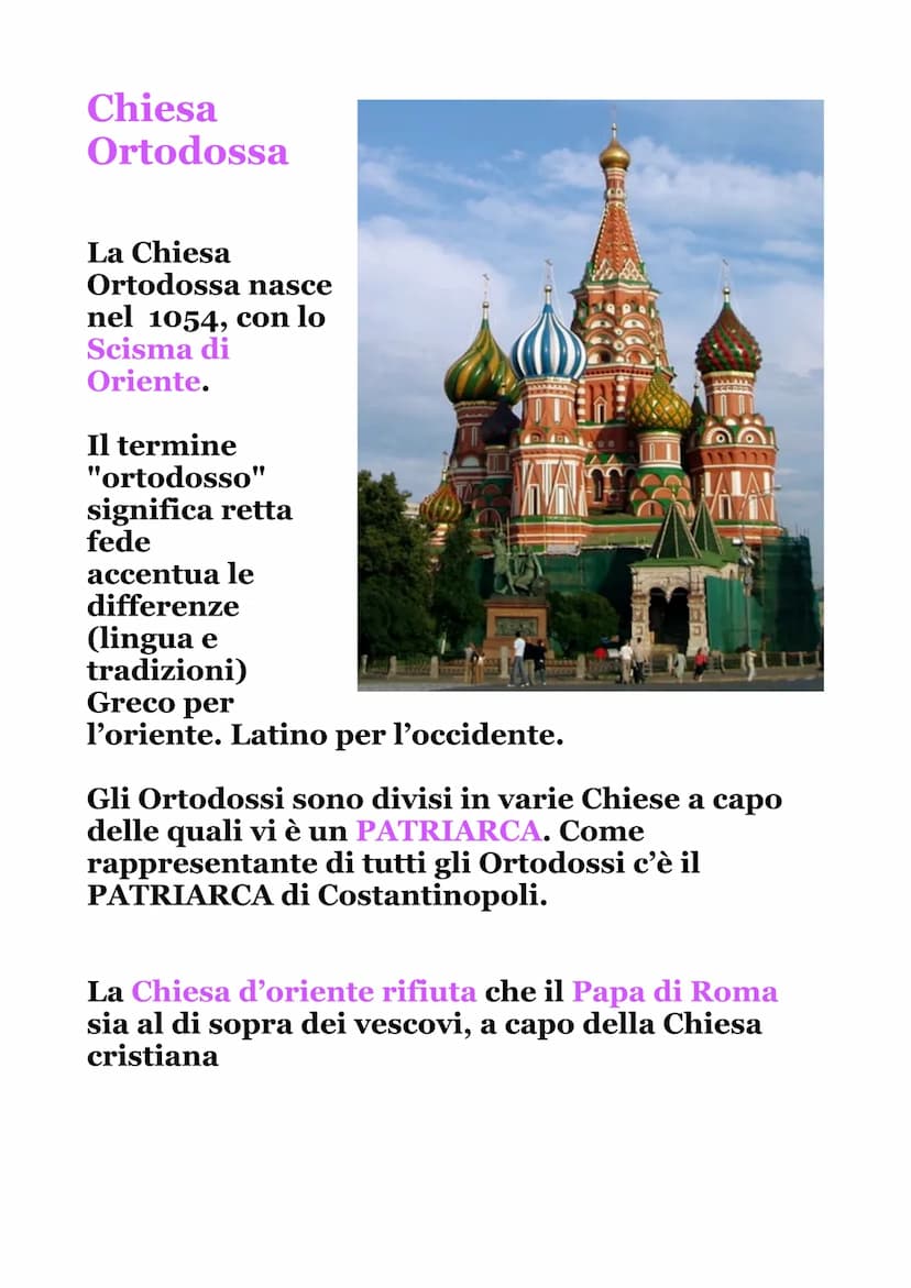 CRISTIANESIMO
Un po' di storia...
La religione Cristiana nasce nel I secolo e pian
piano diventa una religione molto importante.
E' la più d