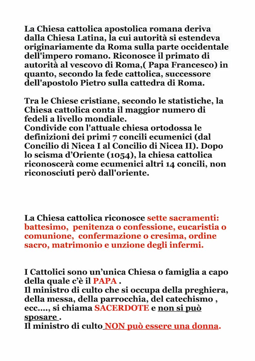 CRISTIANESIMO
Un po' di storia...
La religione Cristiana nasce nel I secolo e pian
piano diventa una religione molto importante.
E' la più d