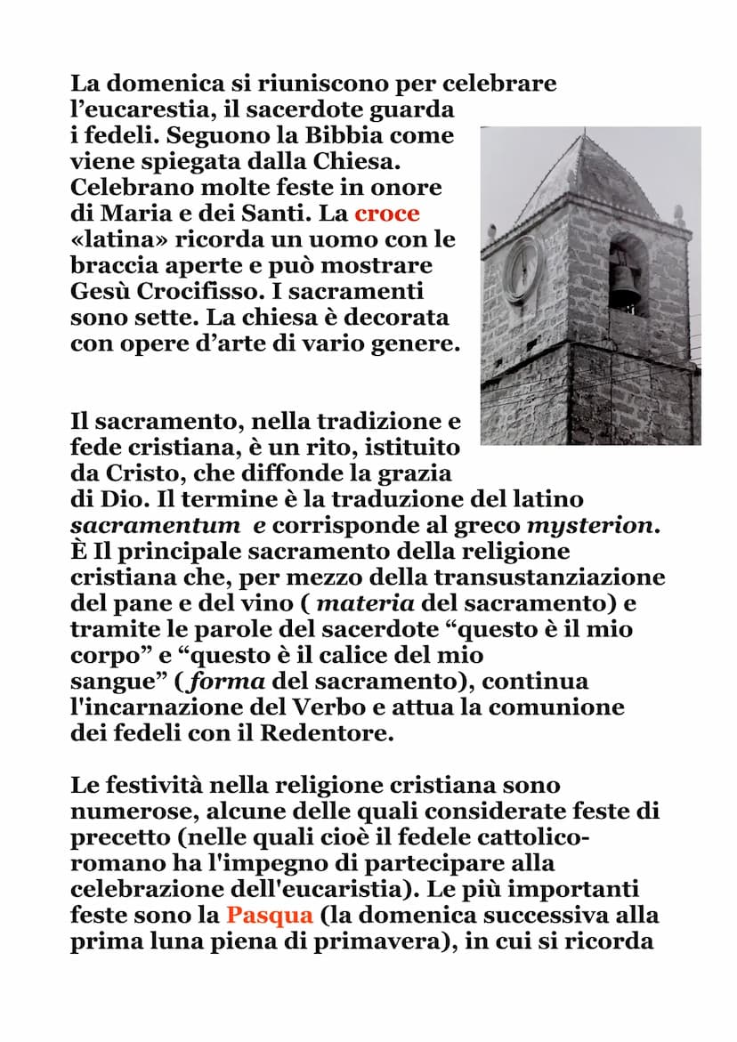 CRISTIANESIMO
Un po' di storia...
La religione Cristiana nasce nel I secolo e pian
piano diventa una religione molto importante.
E' la più d
