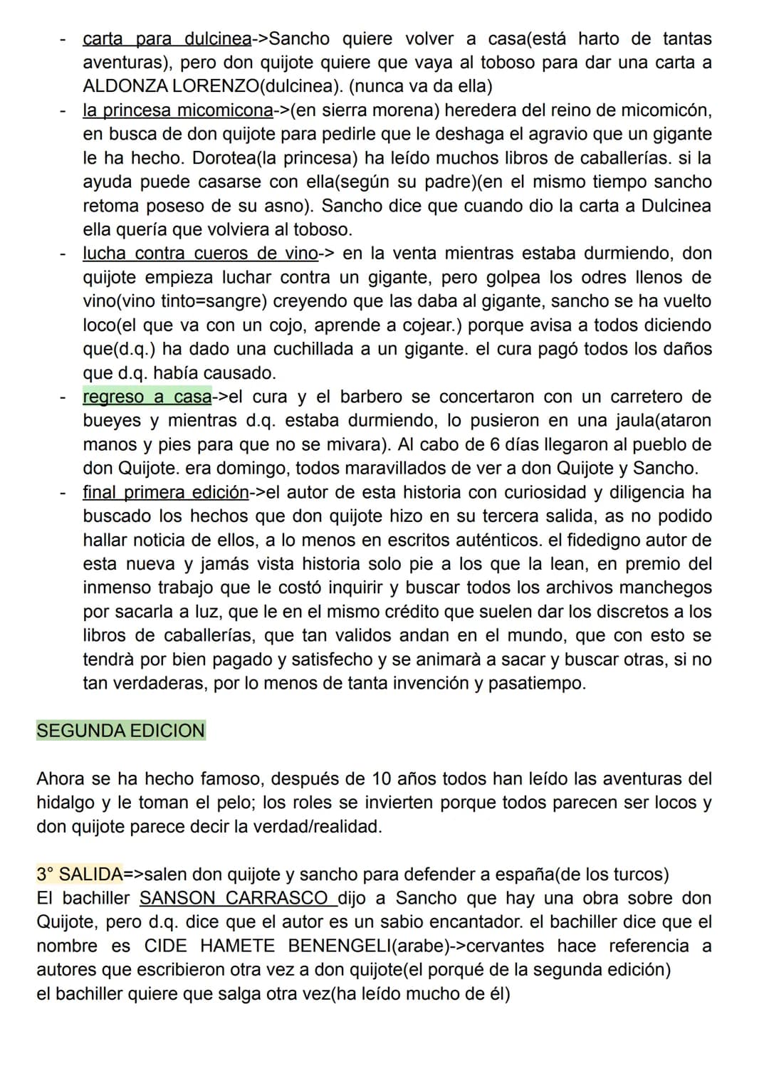 DON QUIJOTE
1° EDIZIONE->1605
2° EDIZIONE->1615
título original->el ingenioso hidalgo Don Quijote de la Mancha
hidalgo=noble de baja nobleza