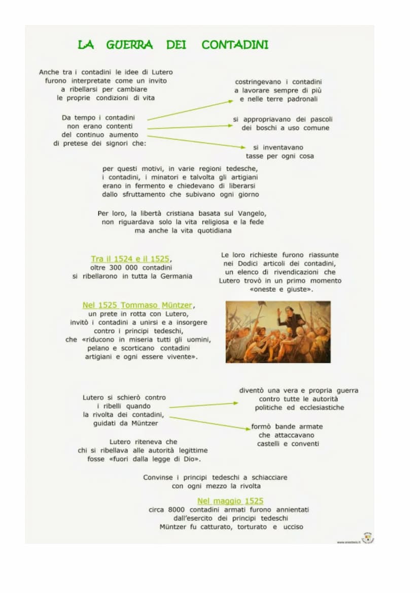 La riforma protestante
Definizione di riforma: dal verbo latino reformare, si intende modificare la forma di uno stato di
cose. Per forma no
