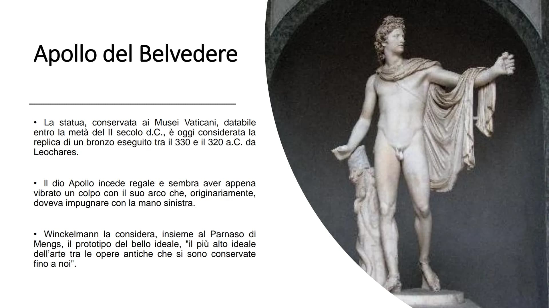 NEOCLASSICISMO NEOCLASSICISMO
▪ Movimento artistico che si sviluppa tra la seconda metà del '700 e l'inizio dell' '800
in reazione al Barocc
