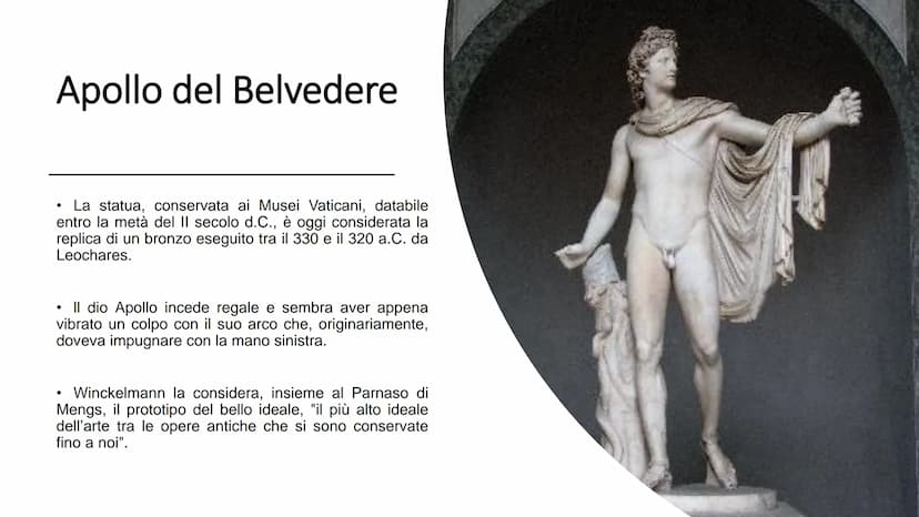 NEOCLASSICISMO NEOCLASSICISMO
▪ Movimento artistico che si sviluppa tra la seconda metà del '700 e l'inizio dell' '800
in reazione al Barocc