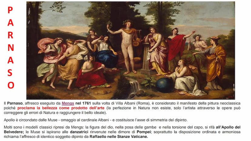 NEOCLASSICISMO NEOCLASSICISMO
▪ Movimento artistico che si sviluppa tra la seconda metà del '700 e l'inizio dell' '800
in reazione al Barocc