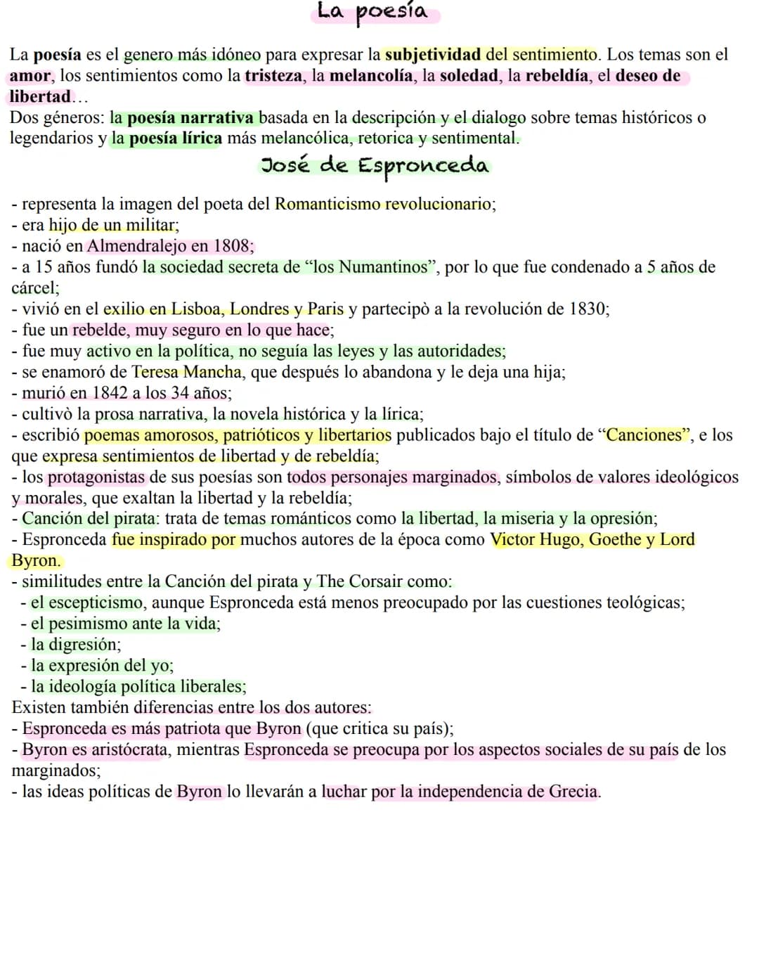 Español El Romanticismo
Marco histórico siglo XIX
Napoleon Bonaparte quería invadir Portugal, así que primero invade el territorio español.
