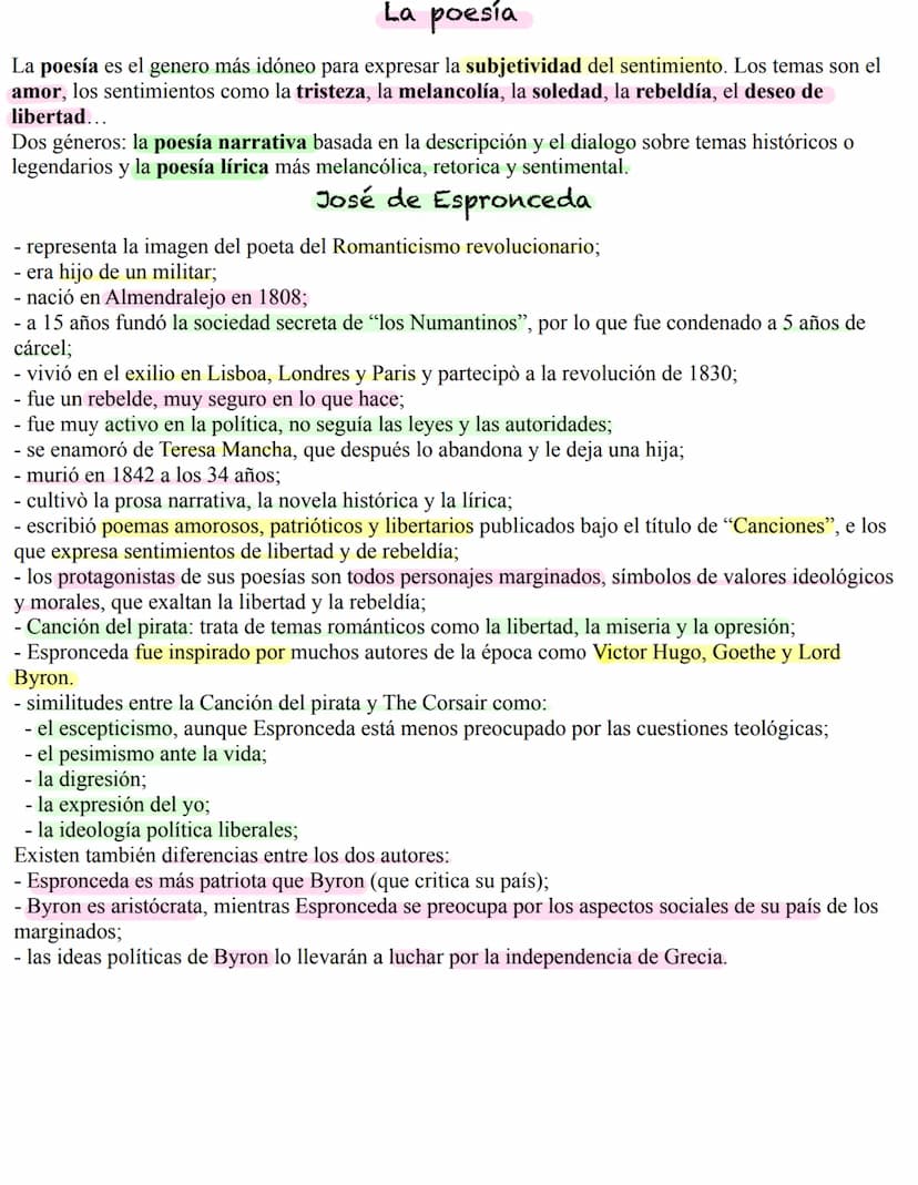 Español El Romanticismo
Marco histórico siglo XIX
Napoleon Bonaparte quería invadir Portugal, así que primero invade el territorio español.
