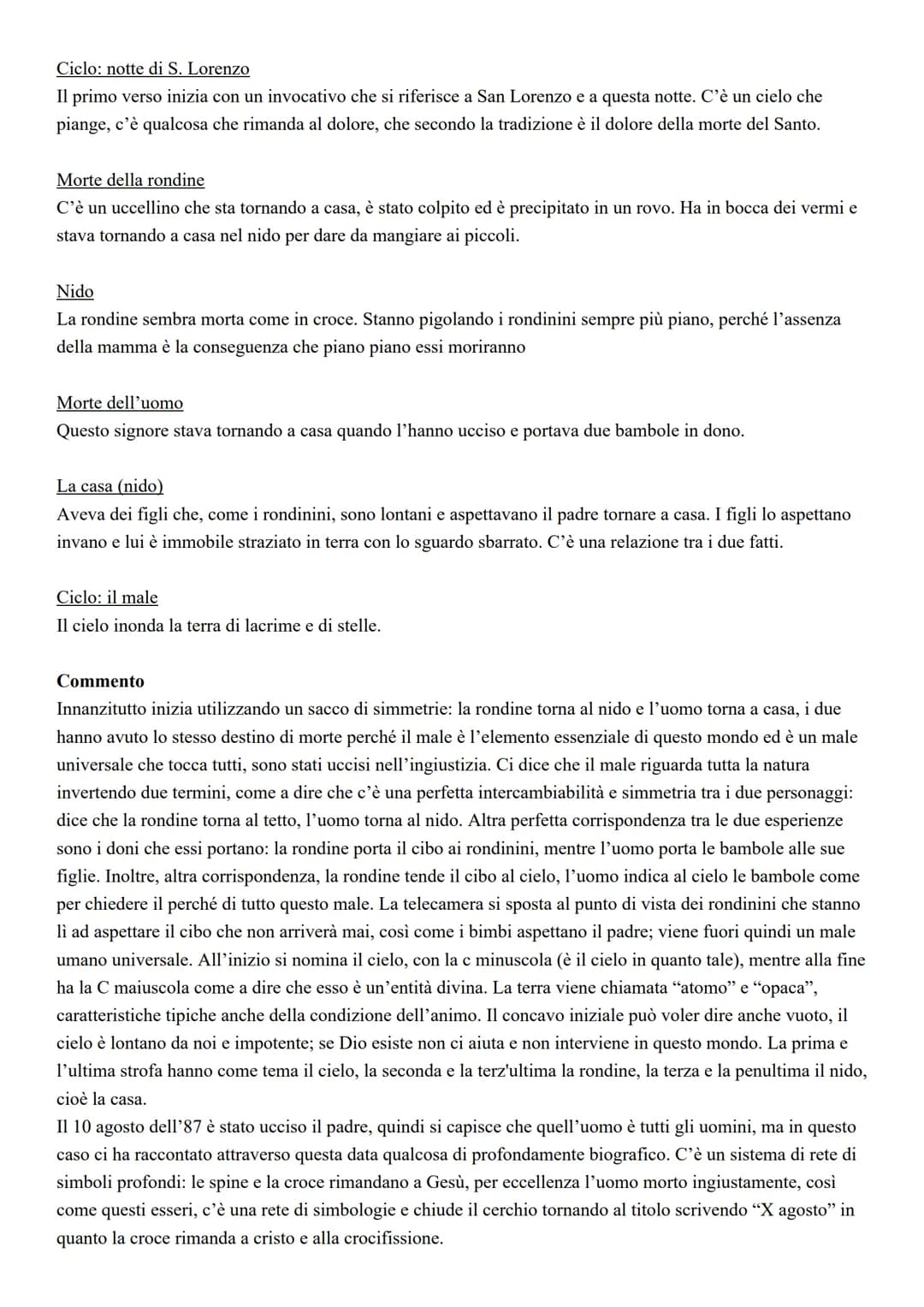 Il linguaggio
A studiare il linguaggio di Pascoli è stato Contini (uno dei più importanti critici della letteratura italiana),
che a proposi