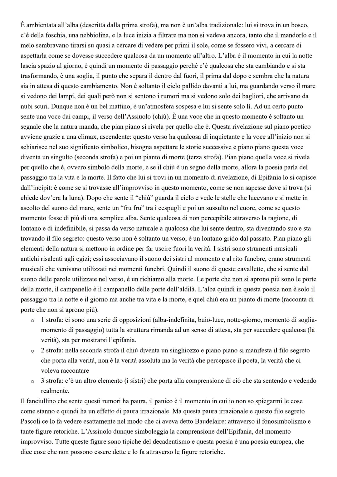 Il linguaggio
A studiare il linguaggio di Pascoli è stato Contini (uno dei più importanti critici della letteratura italiana),
che a proposi