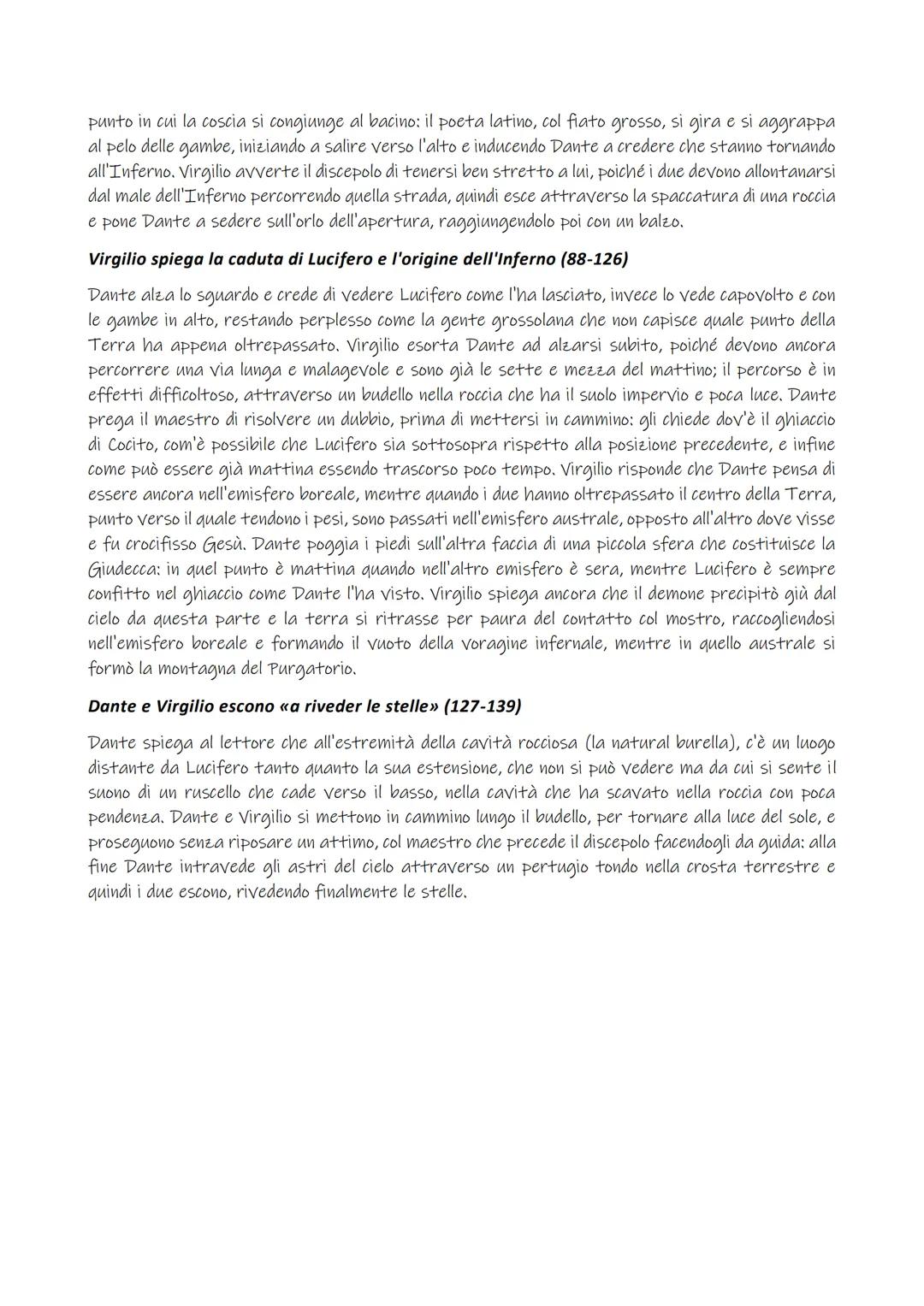 INFERNO CANTO XXXIV
Ingresso nella Giudecca. Lucifero (1-21)
Virgilio avverte Dante che si avvicinano i vessilli del re dell'Inferno (Lucife