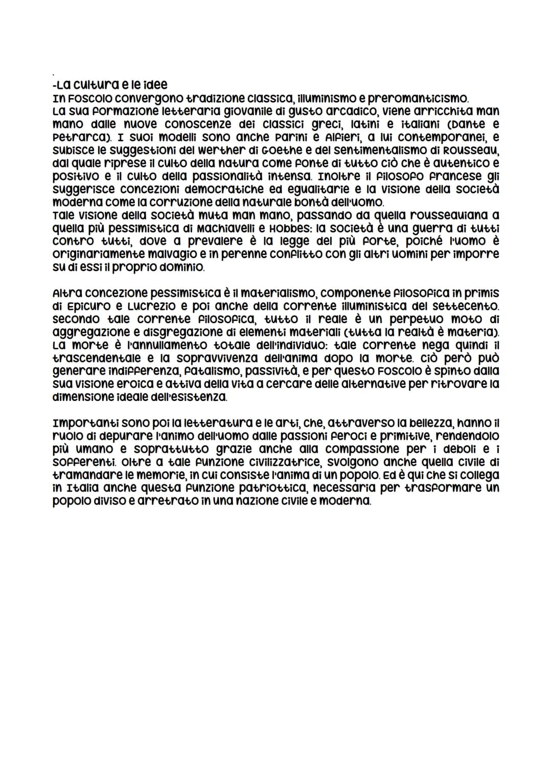 Neoclassicismo e preromanticismo
con la rivoluzione francese e quella industriale si crea una nuova sensibilità
culturale e soprattutto graz