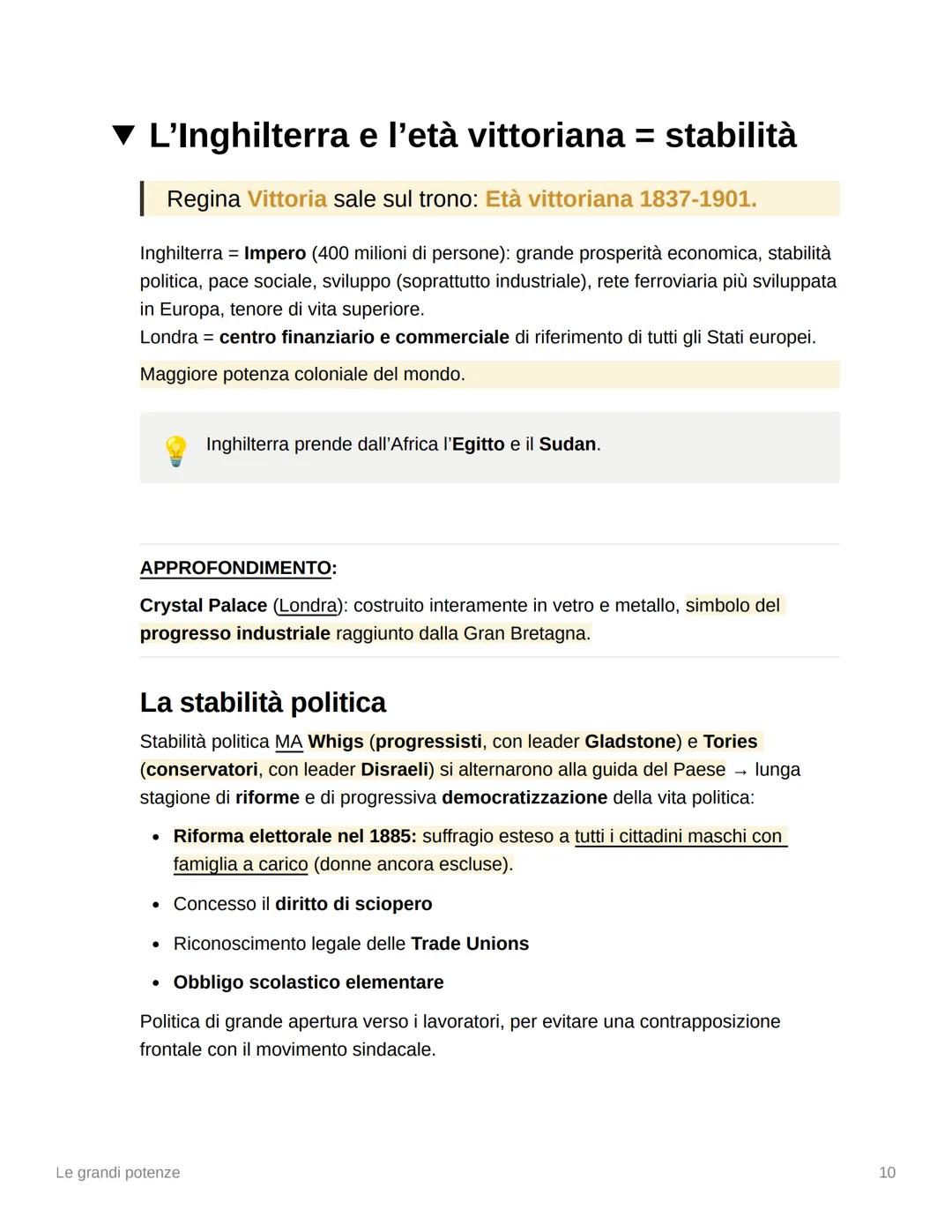 # Le grandi potenze

*   Created   @September 19, 2022 11:23 AM
*   Class   Storia
*   Reviewed  ☑️
*   Date

# L'imperialismo: la competizi