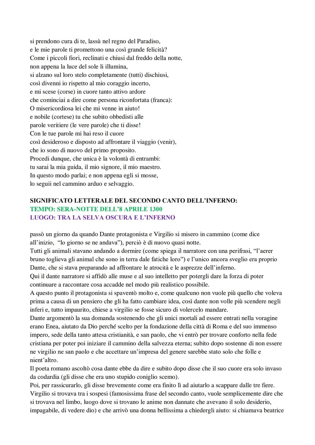 CANTO INFERNO
PARAFRASI
Il giorno volge al tramonto (se n'andava), e il cielo che cominciava a oscurarsi (l'aere bruno)
liberava (toglieva) 