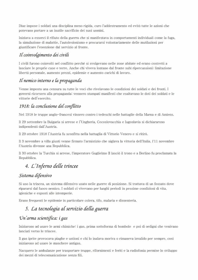 Unità 3
La Prima Guerra Mondiale
1. Le cause e l'inizio della guerra
Le Cause Politiche
Le cause della Prima guerra mondiale (1914-1918) fur