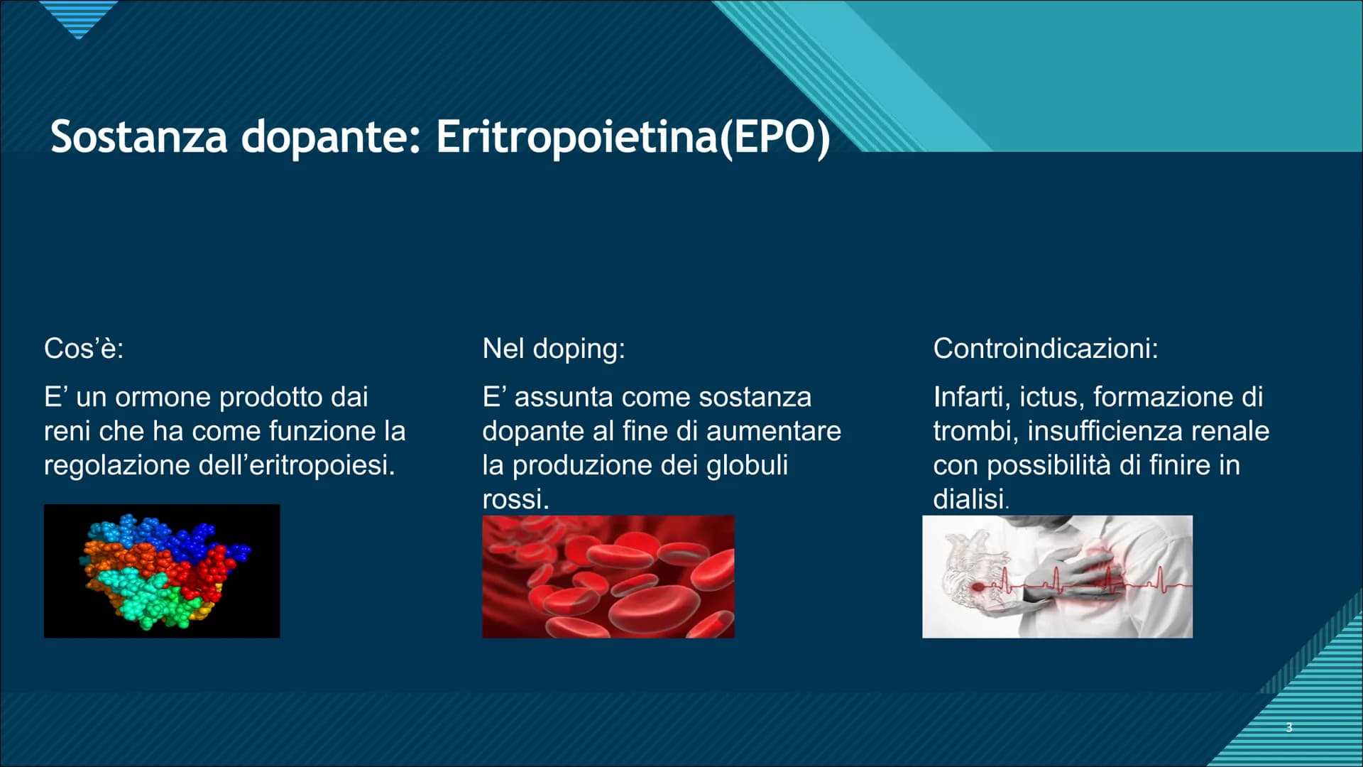 Cos'è il doping?
Pratica illegale che consiste nell'assunzione da parte di
atleti o nella somministrazione agli stessi di droghe,
sostanze e