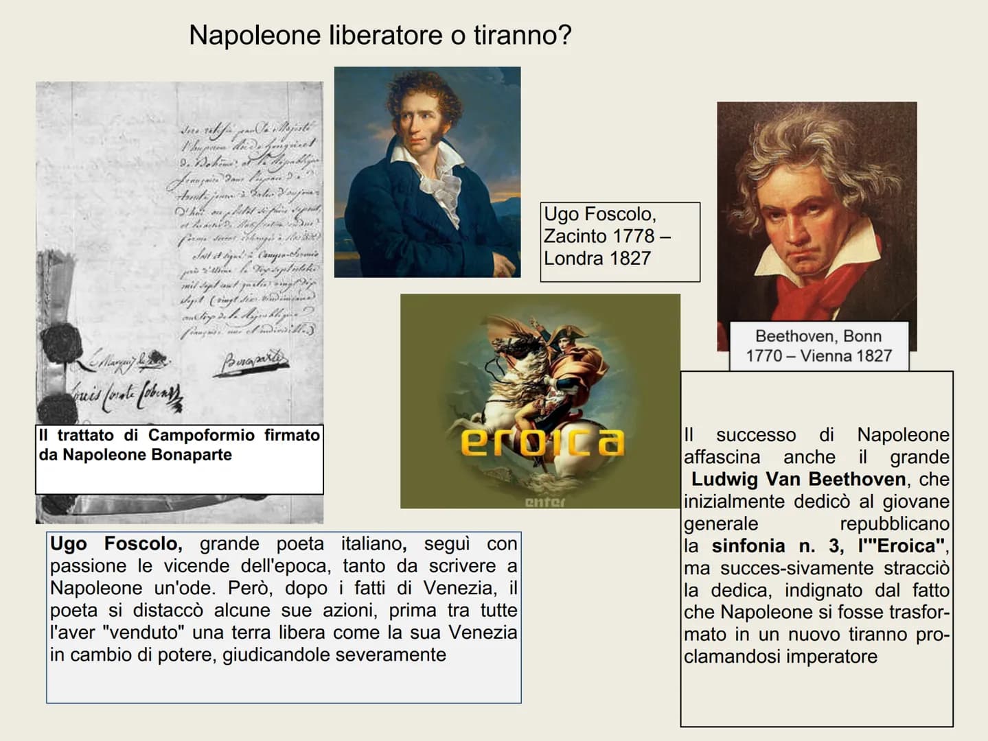 Napoleone
Bonaparte Napoleone Buonaparte
(cognome
successivamente
francesizzato
in
Bonaparte), nasce il 15
agosto 1769 ad Ajaccio, in
Corsic