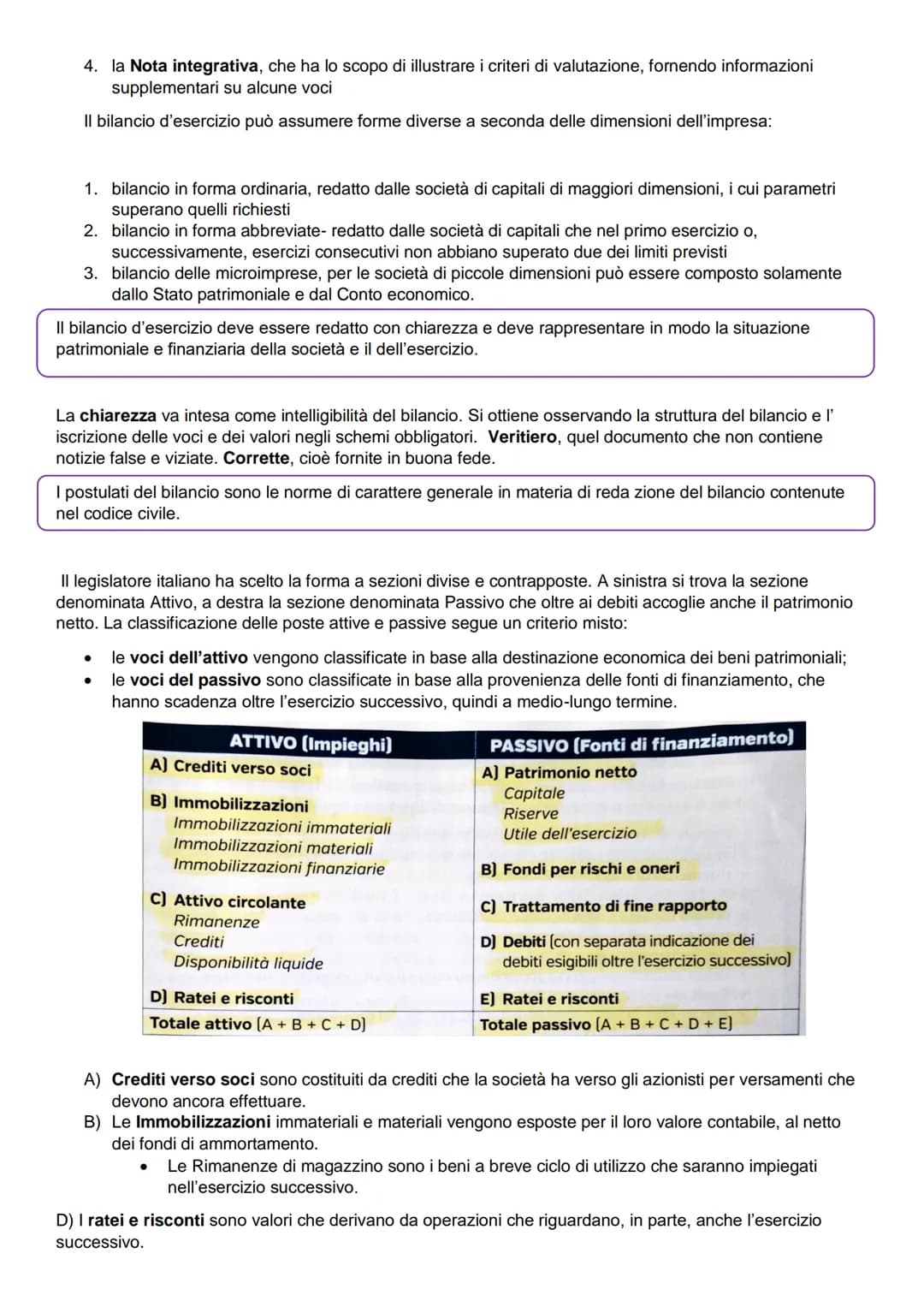 Le scritture di assestamento
l'emissione di una fattura genera una variazione finanziaria attiva, la ricezione di una fattura una variazione