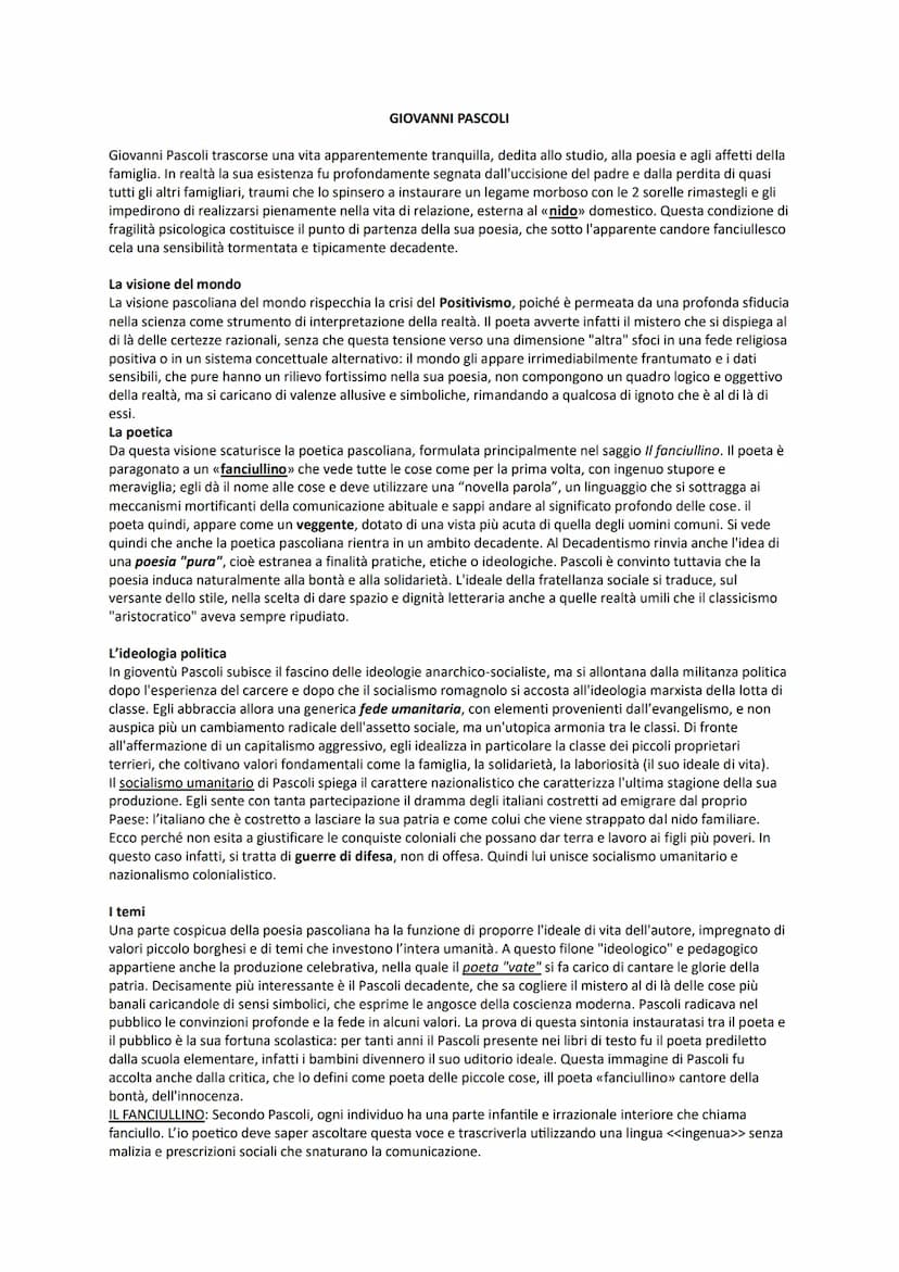 IL DECADENTISMO
Nello stesso periodo in cui dominano sul piano culturale il Positivismo e su quello letterario il Naturalismo,
nasce in Fran
