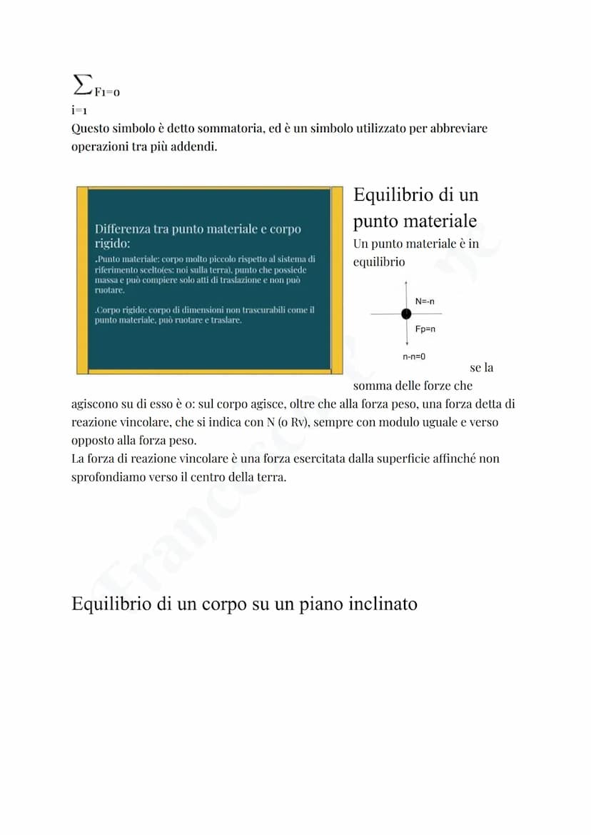 Forze
Iniziamo definendo il concetto di forza:
La forza è quella grandezza vettoriale la cui definizione la si ha partendo dal
verificare i 