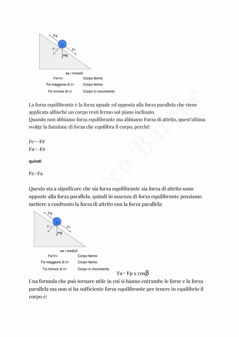 Forze
Iniziamo definendo il concetto di forza:
La forza è quella grandezza vettoriale la cui definizione la si ha partendo dal
verificare i 