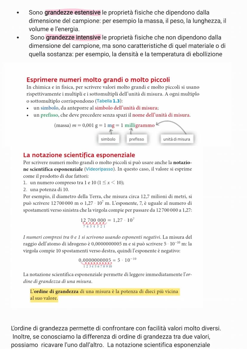 Il grande sviluppo delle scienze sperimentali, come la fisica e la chimica, è
legato alla capacità di effettuare misure sempre più affidabil