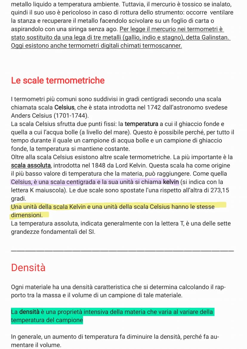 Il grande sviluppo delle scienze sperimentali, come la fisica e la chimica, è
legato alla capacità di effettuare misure sempre più affidabil