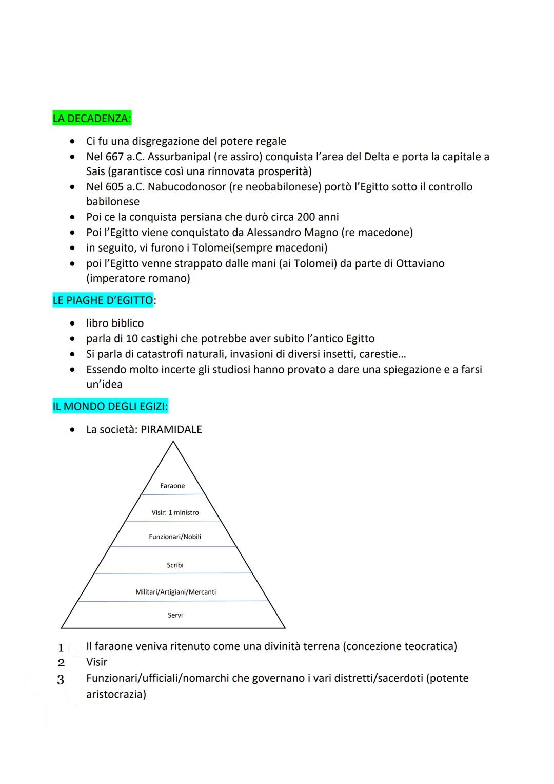 In sintesi, il paese era caratterizzato da:
Nilo
● Faraone
• Popolo
●
IL NILO:
●
●
Quando esondava rilasciava uno strato di limo sul suolo (