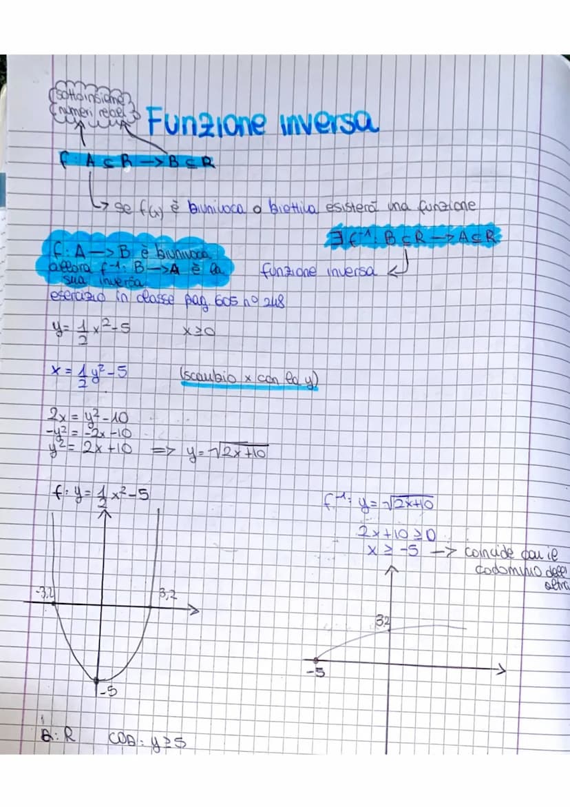 Funzione
FUNZIONE: relazione particolare fra 2 insiemi in qui ad coni elemento
dee Anmo insieme corrisponde uno e un solo elemento
dee secon