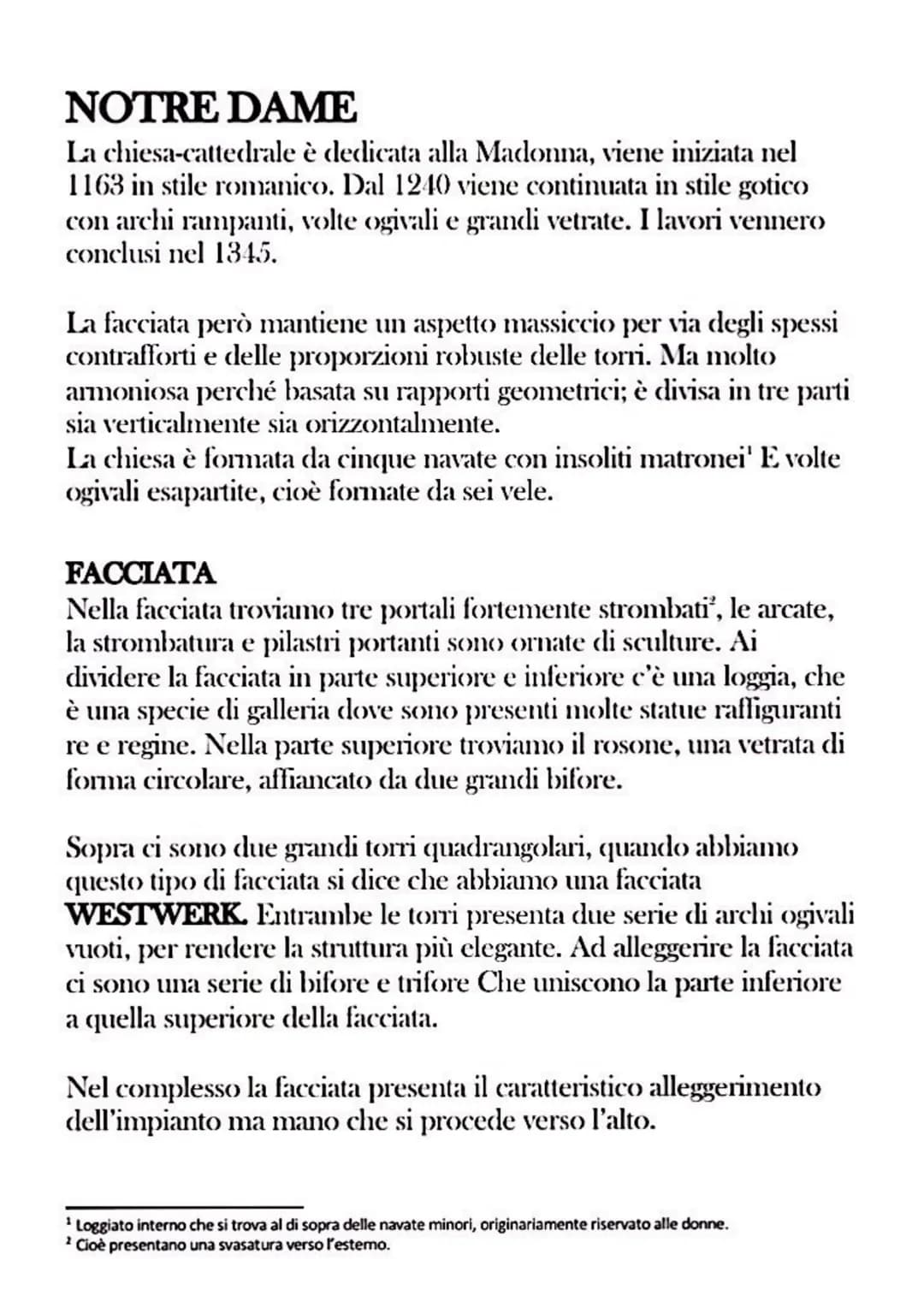 IL GOTICO
TRA ROMANICO E GOTICO
ROMANICO
1. Chiese: senso di massa e
penombra
-utilizzo dell'arco a tutto sesto
2. Finestre: ambienti molto 