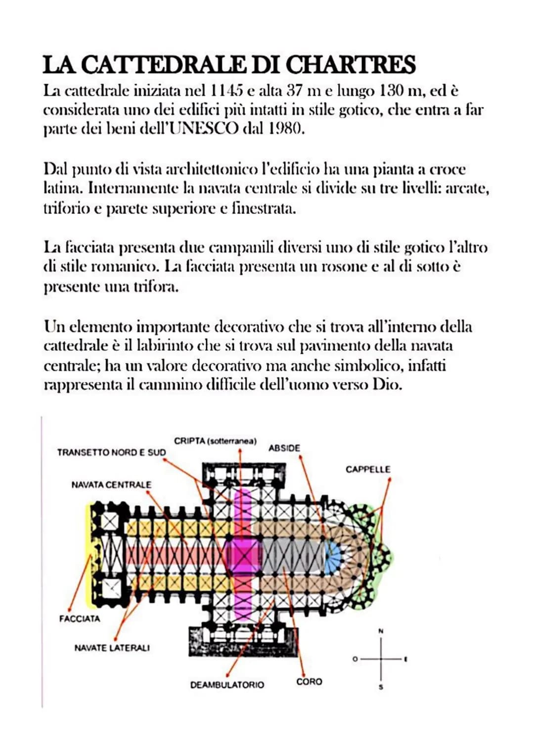 IL GOTICO
TRA ROMANICO E GOTICO
ROMANICO
1. Chiese: senso di massa e
penombra
-utilizzo dell'arco a tutto sesto
2. Finestre: ambienti molto 