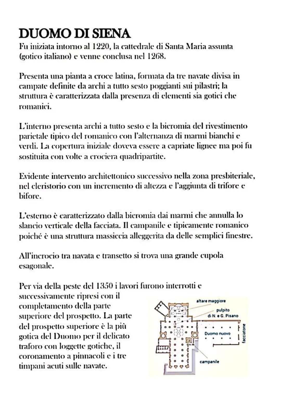 IL GOTICO
TRA ROMANICO E GOTICO
ROMANICO
1. Chiese: senso di massa e
penombra
-utilizzo dell'arco a tutto sesto
2. Finestre: ambienti molto 