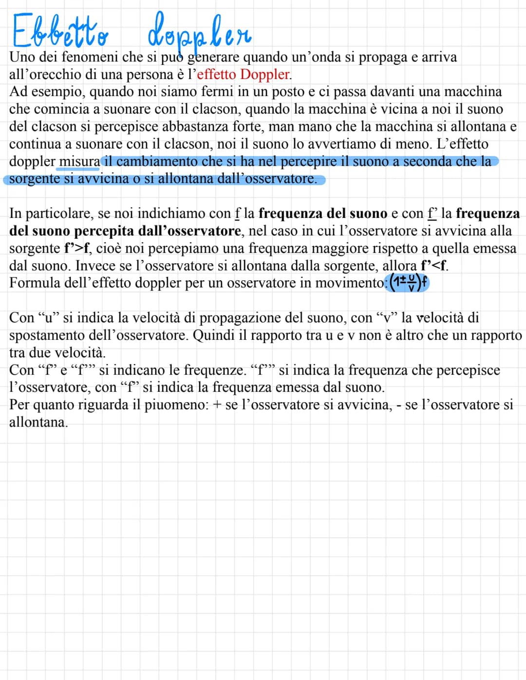 Caratteristiche generali
debbe
Un'onda può essere vista come la perturbazione di un mezzo. Cioè, quando un
mezzo viene perturbato questo cre