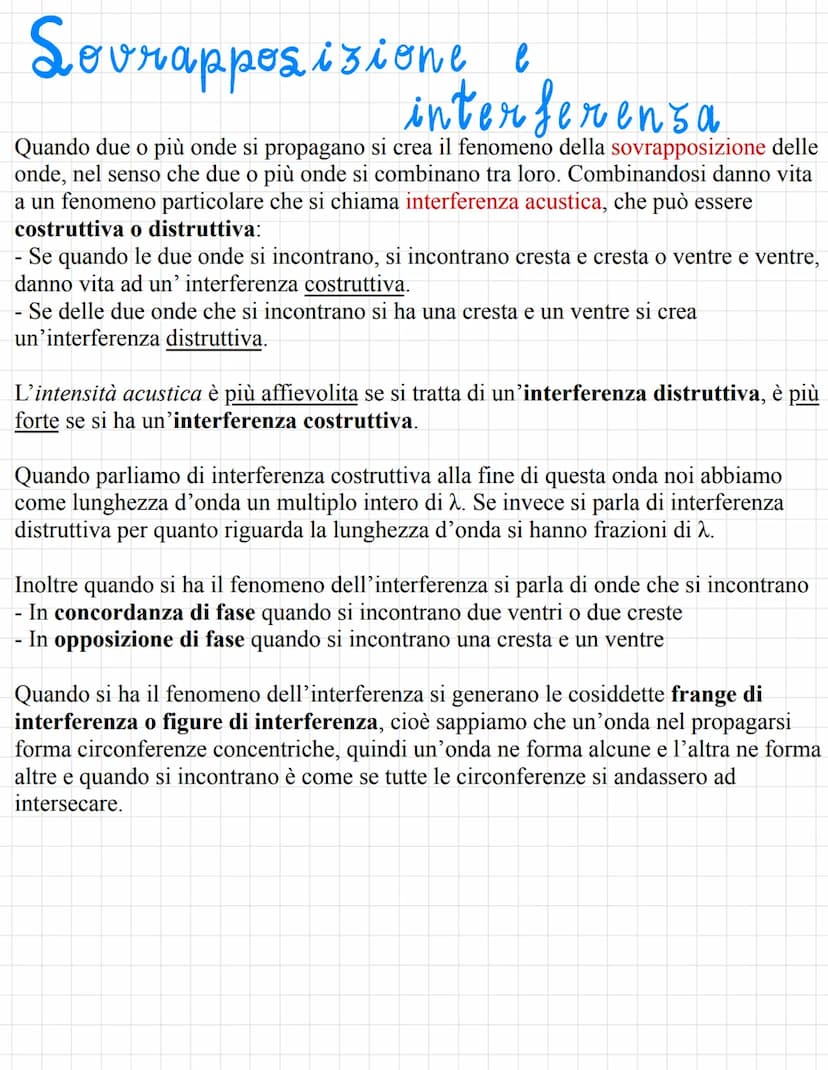 Caratteristiche generali
debbe
Un'onda può essere vista come la perturbazione di un mezzo. Cioè, quando un
mezzo viene perturbato questo cre