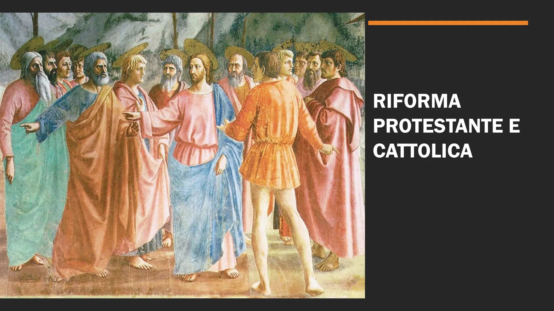 RIFORMA
PROTESTANTE E
CATTOLICA PAPA LEONE X
■
Il commercio delle indulgenze era assai diffuso in
tutta Europa occidentale. Nel 1517 papa Le