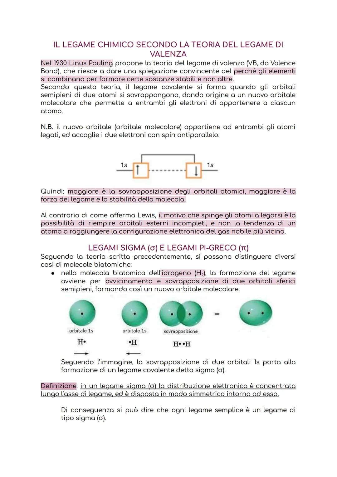 Alessandrino Giorgia
I LIMITI DELLA TEORIA DI LEWIS
La condivisione dei doppietti elettronici e la regola dell'ottetto sono i punti
fondamen