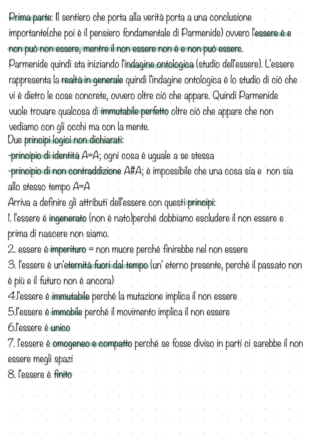 # Parmenide di Elea

Nato ad Elea nella Magna Grecia nelle coste della Campania nel Cilento (vicino a
Salento). Pare che sia vissuto dal 550