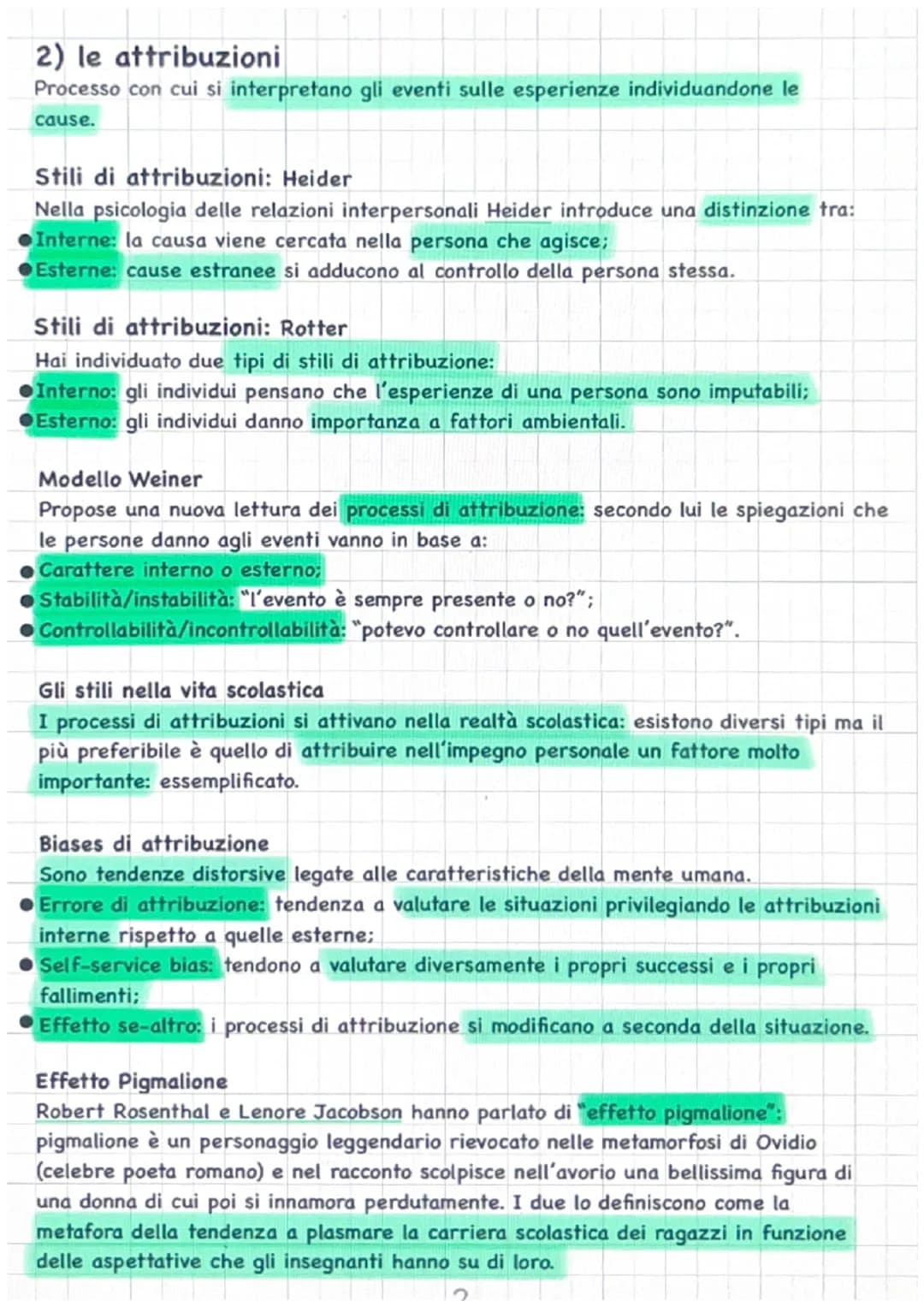 PSICOLOGIA SOCIALE
1) La cognizione sociale
Insieme delle attività mentali con cui conosciamo persone e situazioni del nostro
contesto socia