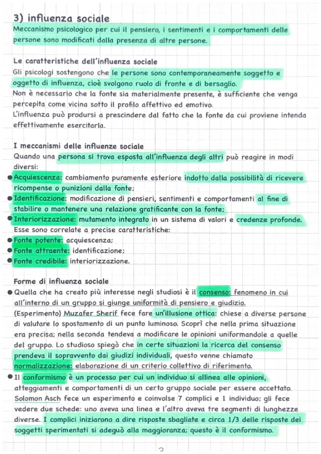 PSICOLOGIA SOCIALE
1) La cognizione sociale
Insieme delle attività mentali con cui conosciamo persone e situazioni del nostro
contesto socia