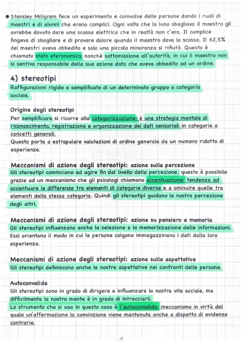 PSICOLOGIA SOCIALE
1) La cognizione sociale
Insieme delle attività mentali con cui conosciamo persone e situazioni del nostro
contesto socia