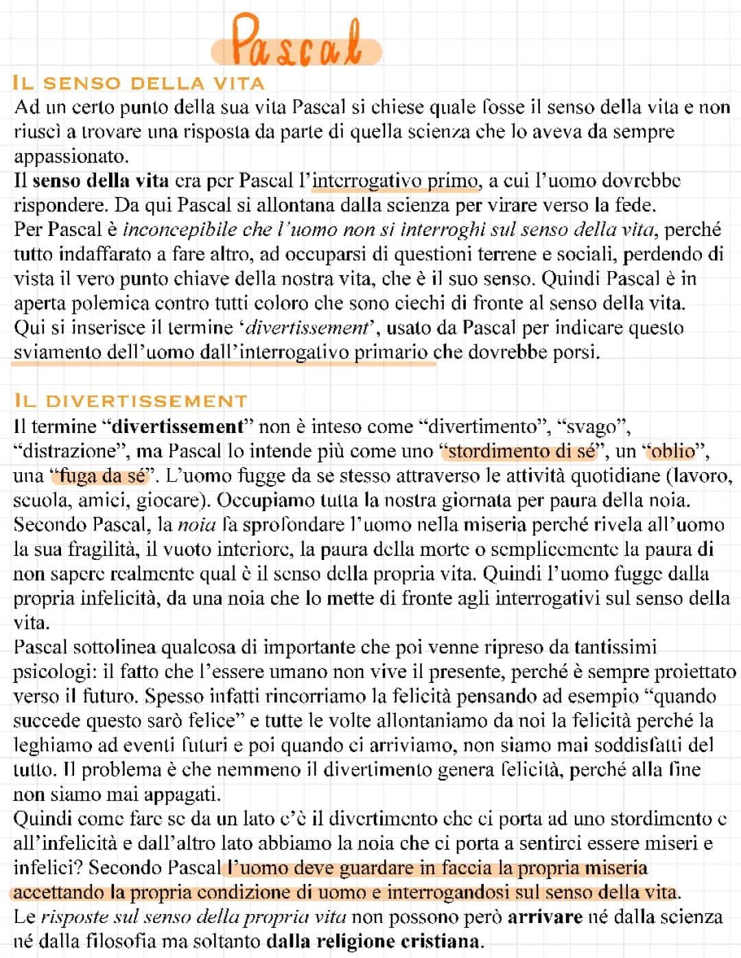 Scopri i Pensieri di Pascal: Riassunto e Spiegazione per Ragazzi