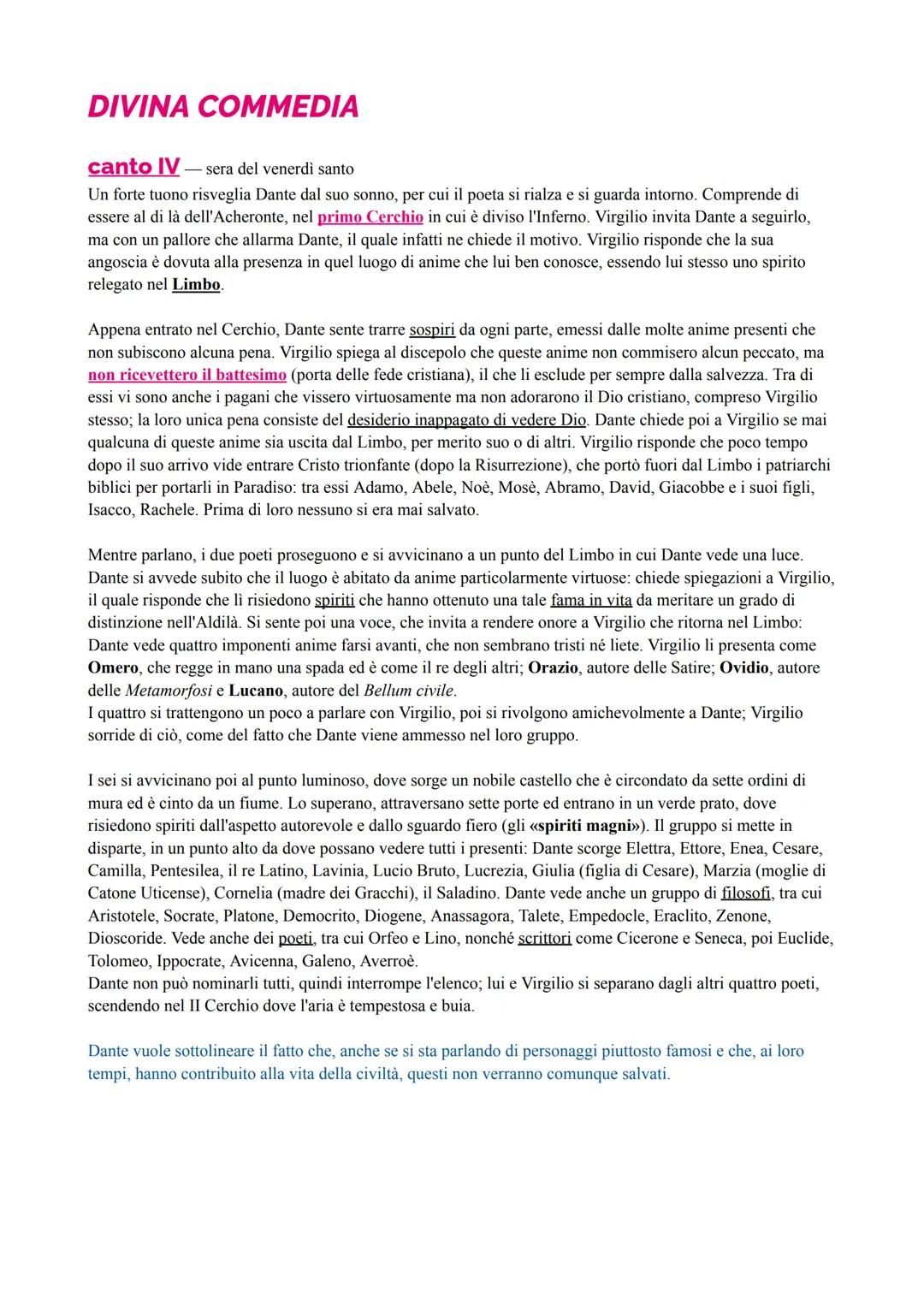 DIVINA COMMEDIA
canto IV-sera del venerdì santo
Un forte tuono risveglia Dante dal suo sonno, per cui il poeta si rialza e si guarda intorno