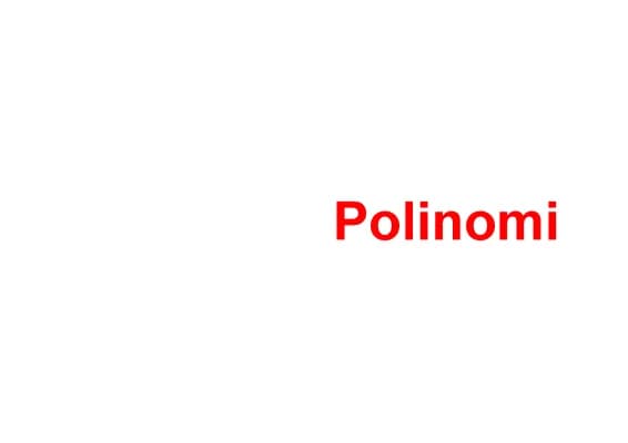 Know I Polinomi  thumbnail