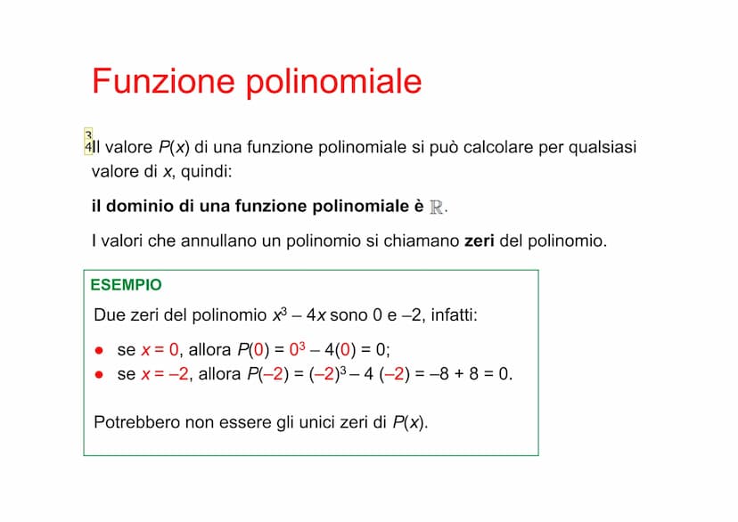 Polinomi Definizione di polinomio
Un polinomio è una somma
algebrica di monomi.
ESEMPIO
2
3
4x³+
ax³ è un polinomio.
a²
2a+3a-1 e non sono p