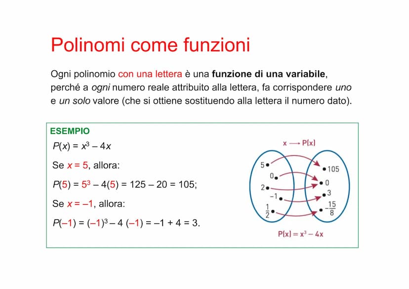 Polinomi Definizione di polinomio
Un polinomio è una somma
algebrica di monomi.
ESEMPIO
2
3
4x³+
ax³ è un polinomio.
a²
2a+3a-1 e non sono p