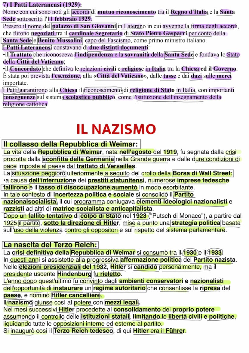 IL FASCISMO IN ITALIA
1)Il dopoguerra italiano:
l'Italia era uscita vincitrice dalla prima guerra mondiale, ma con molte perdite.
L'economia