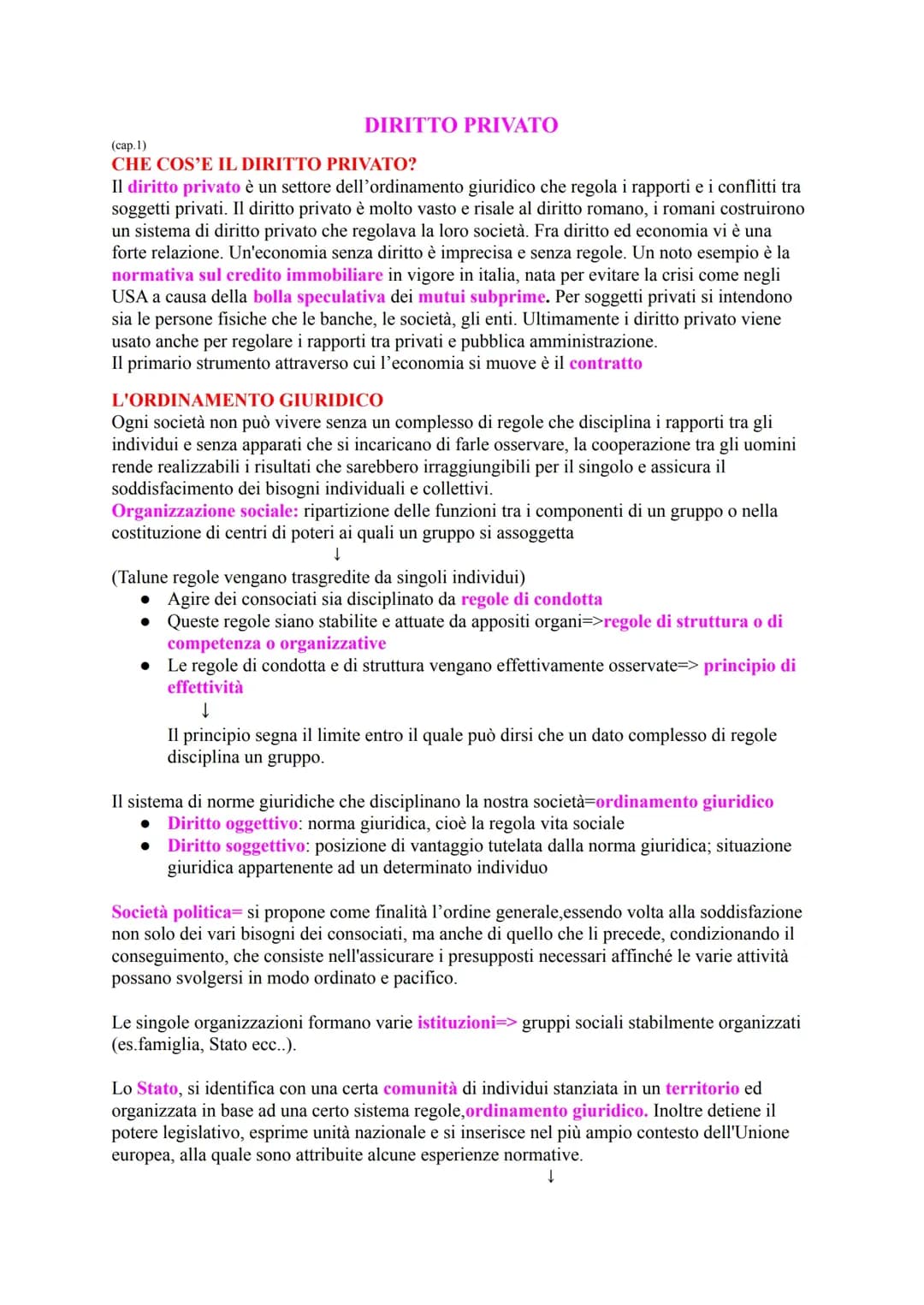 Diritto Privato