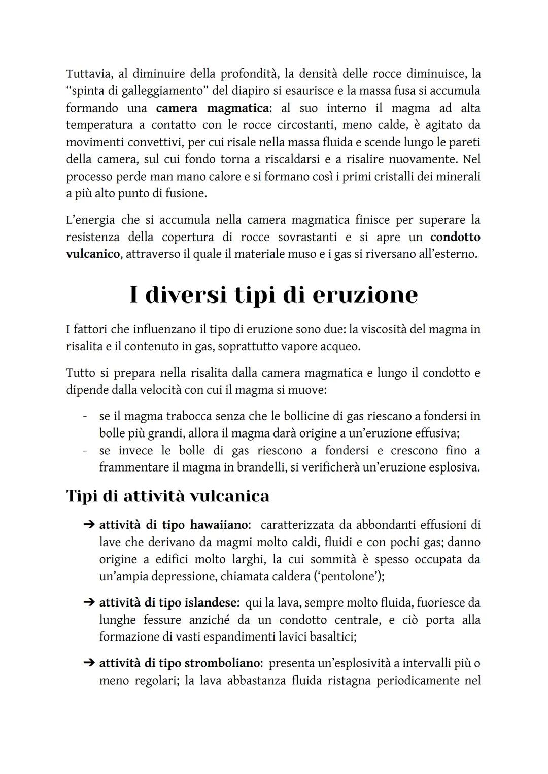 Il vulcanismo
Cos'è? Il vulcanismo è l'insieme delle numerose manifestazioni
dell'attività vulcanica, il cui ruolo fondamentale è quello di 